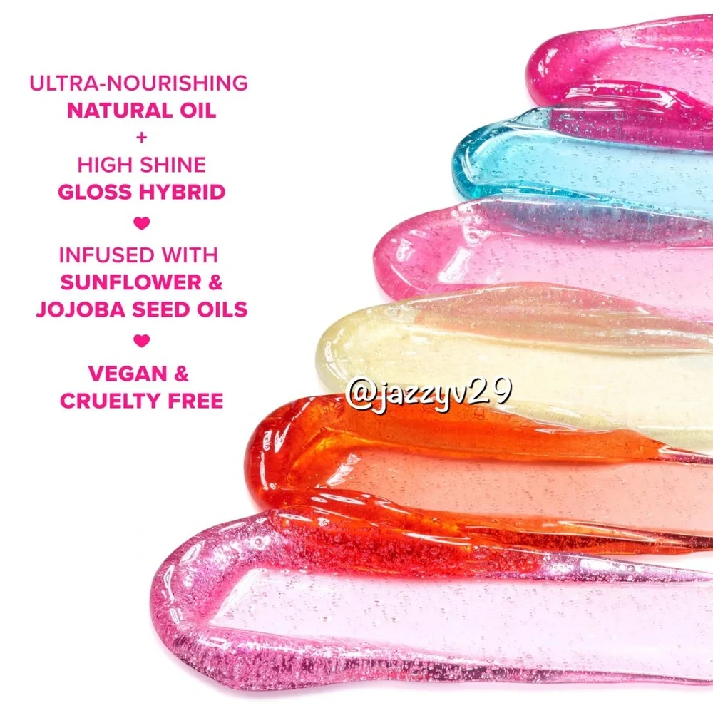 🍍Too Faced Kissing Jelly Hydrating Lip Oil Gloss🍍